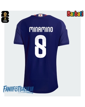 Japonia Takumi Minamino #8 Tricou Fotbal Replică Mondial 2026 Barbati Acasa Japonia Takumi Minamino #8 Tricou Fotbal Replică Mondial 2026 Barbati Acasa